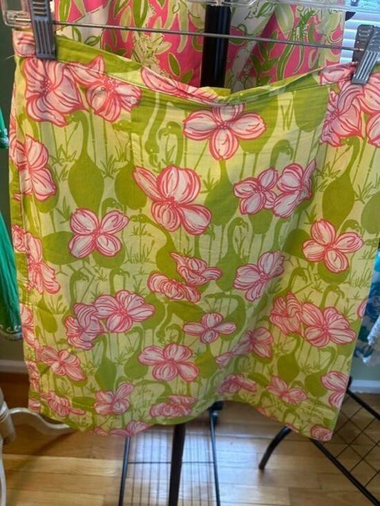Lilly Pulitzer Dresses & Skirts - Lilly Pulitzer Vintage Maui Punch Scalloped A Line Skirt EUC Size 10
